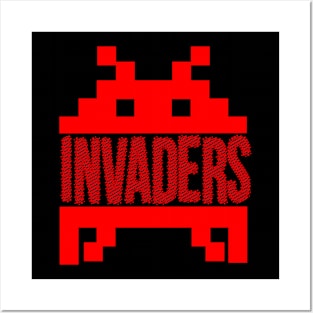 Space Invaders Posters and Art